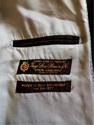 Americana Hackett - Talla 42R - Loro Piana