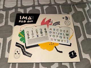 Ima Pad Duo Letras y Números