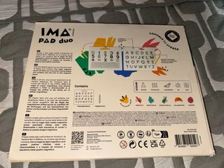 Ima Pad Duo Letras y Números