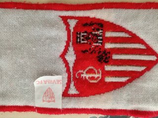 Bufanda Infantil Sevilla FC Roja y Blanca