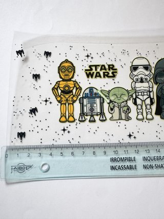 Etichetta UV DTF Star Wars
