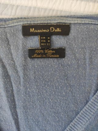 Jersey Massimo Dutti Azul Marino