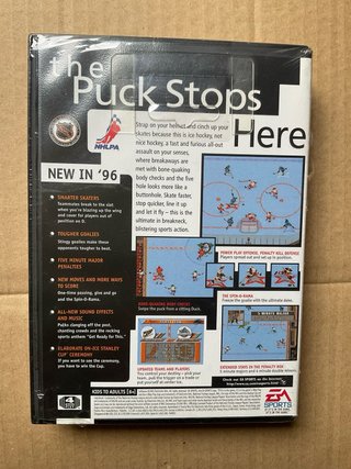 NHL 96 Sega Genesis precintado