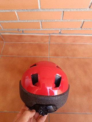 Casco Bicicleta Infantil Rojo