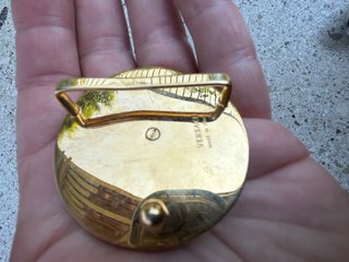 Fibbia Versace Medusa Oro