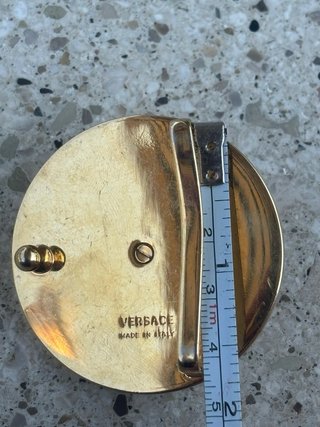 Fibbia Versace Medusa Oro
