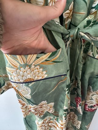Kimono Zara estampado floral edición limitada