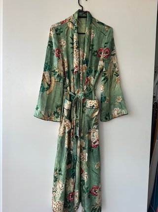 Kimono Zara estampado floral edición limitada