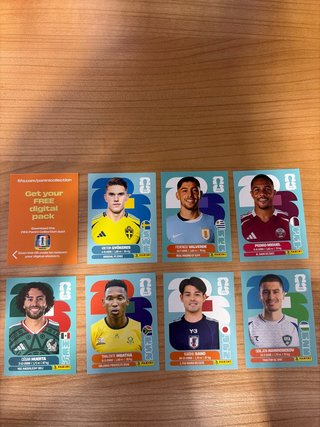 Lote cromos Mundial 2026 FIFA Panini