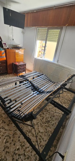 Pareja camas articuladas 90 con opción a colchón