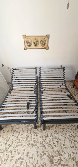 Pareja camas articuladas 90 con opción a colchón
