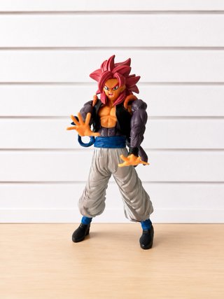 Figura Gogeta 18 cm + Lámina Dragon Ball Gogeta