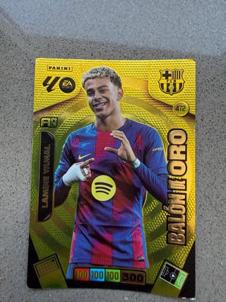 Carta Fútbol Lamine Yamal Panini 2023/24