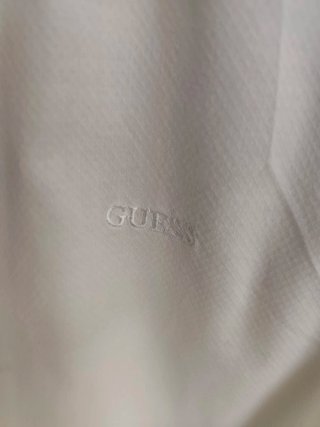 Camicia Guess Uomo XS Slim Fit Bianca