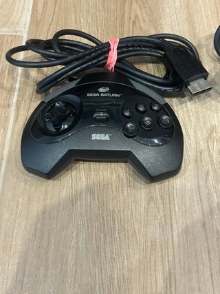 Sega Saturn Negra Completa