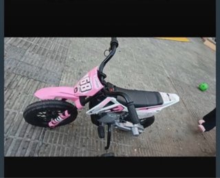 Moto Eléctrica Infantil Rosa