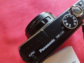 Cámara Panasonic DMC-LX2 Negra