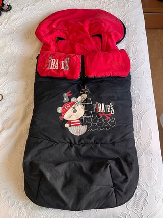 Saquito para silla de bebé Piratas