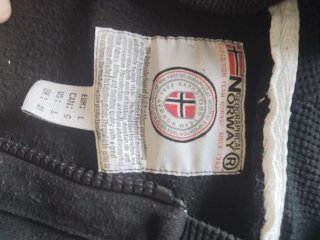 Sudadera Geographical Norway Negra
