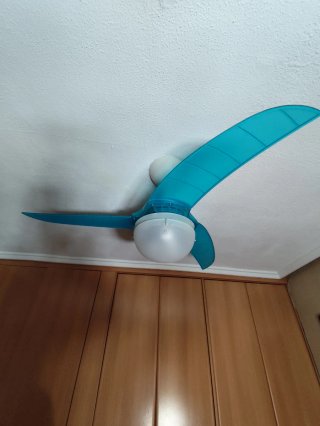 Ventilador de techo con luz