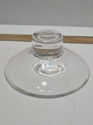 Svuotatasche posacenere in vetro pesante