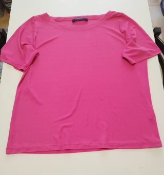 Marina Rinaldi T-shirt in Viscose - Pink