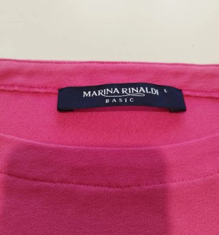 Marina Rinaldi T-shirt in Viscose - Pink