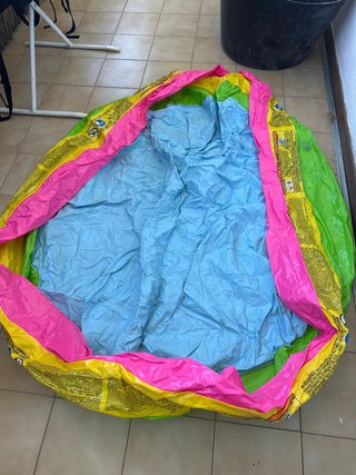 Piscina hinchable infantil multicolor