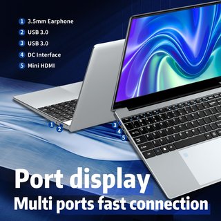 Portátil 15.6 Celeron N5095 16GB RAM 512GB