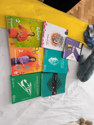 Lote de libros 2°BACHILLERATO