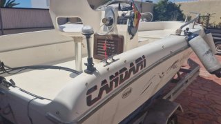 Barco de recreo de 4.5 metros con motor y remolque