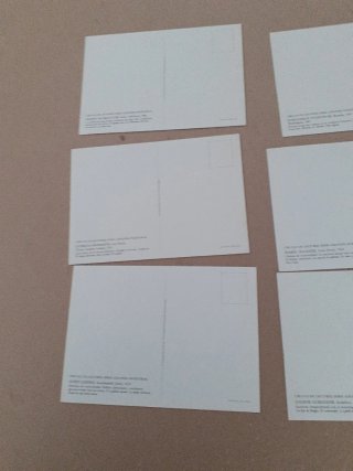 6 Postales Círculo de Lectores
