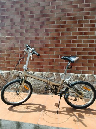 Bicicleta Plegable aluminio Boomerang Urbana