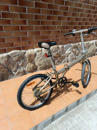 Bicicleta Plegable aluminio Boomerang Urbana
