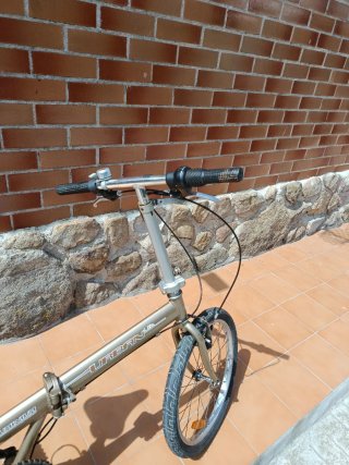 Bicicleta Plegable aluminio Boomerang Urbana