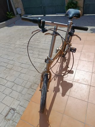 Bicicleta Plegable aluminio Boomerang Urbana