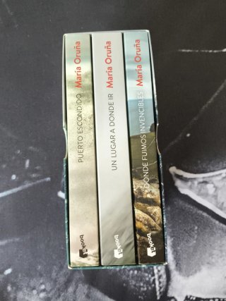 Estuche libros misterio novela negra