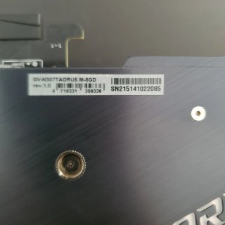 Tarjeta Gráfica AORUS GeForce RTX 3070 Ti