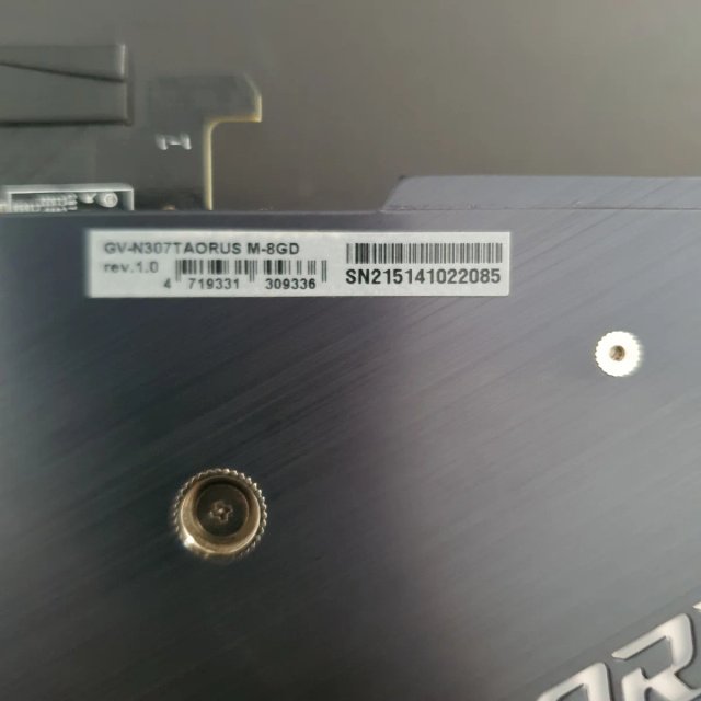 Tarjeta Gráfica AORUS GeForce RTX 3070 Ti