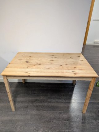 Mesa de pino macizo IKEA INGO