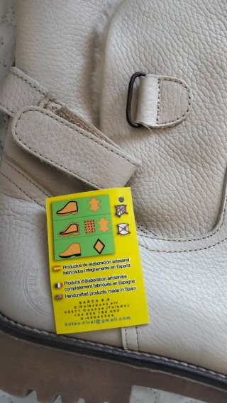 Botas Nival nuevas. Cuero. Fabricadas en España