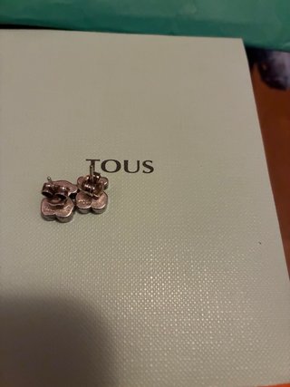 Pendientes Oso Tous Plata
