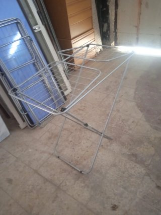 Tendedero de aluminio plegable