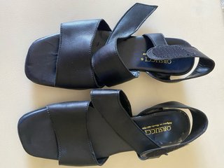 Sandali Orsucci neri pelle - 38