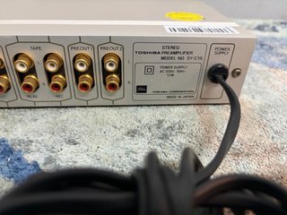 PREAMPLIFICADOR TOSHIBA SY C15