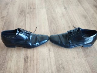 Zapatos de vestir JOAN negros hombre