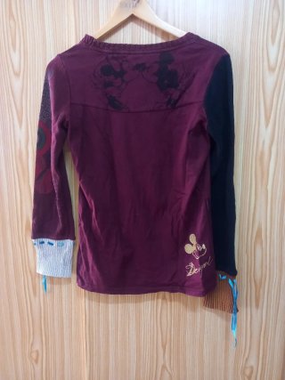 Jersey Desigual Disney Miky y Minnie Mouse