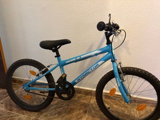 Bicicleta infantil azul ATRACTOR