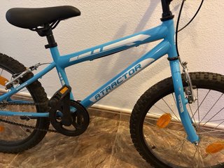 Bicicleta infantil azul ATRACTOR