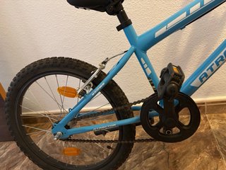 Bicicleta infantil azul ATRACTOR